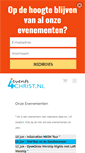 Mobile Screenshot of events4christ.nl